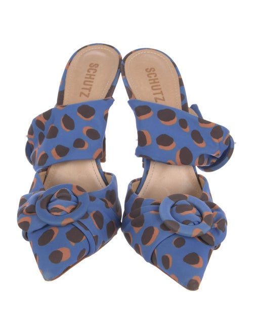Schutz Printed Mules