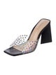 Schutz PVC Polka Dot Print Slides