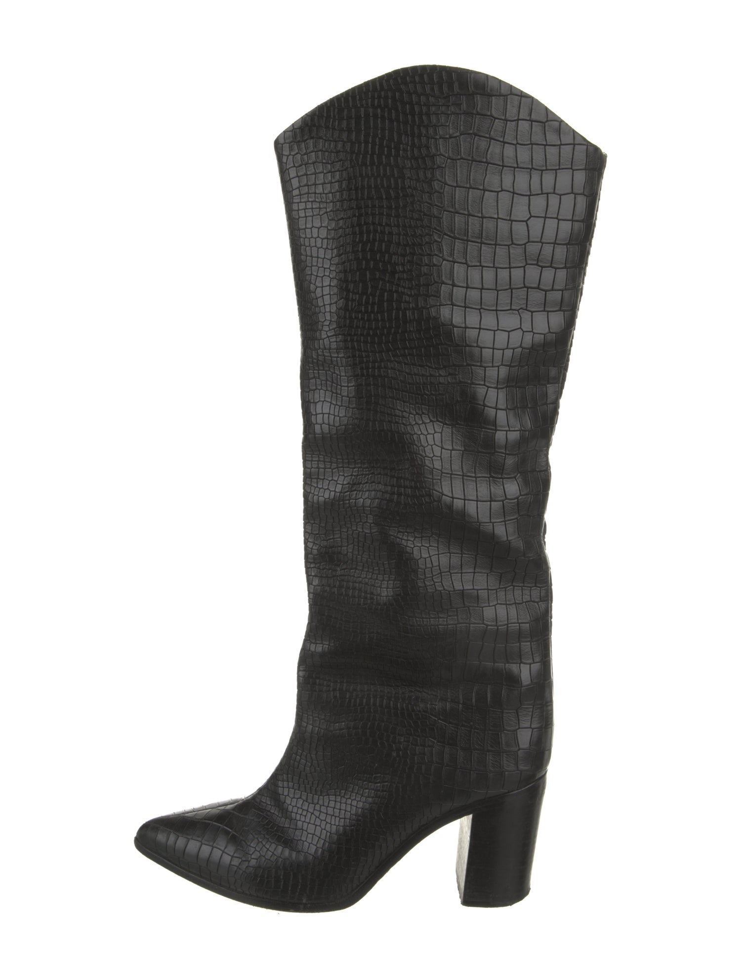 Schutz Leather Riding Boots