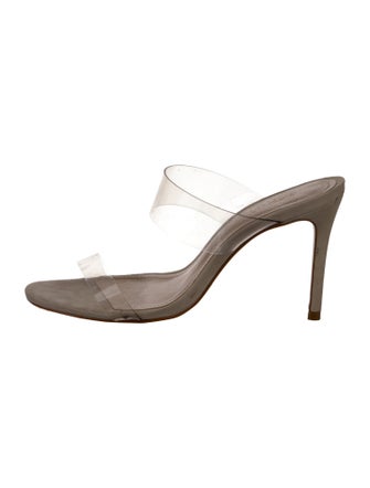 Schutz Leather Slides