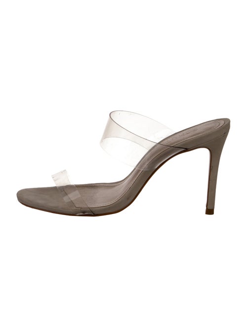 Schutz Leather Slides