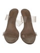 Schutz Leather Slides
