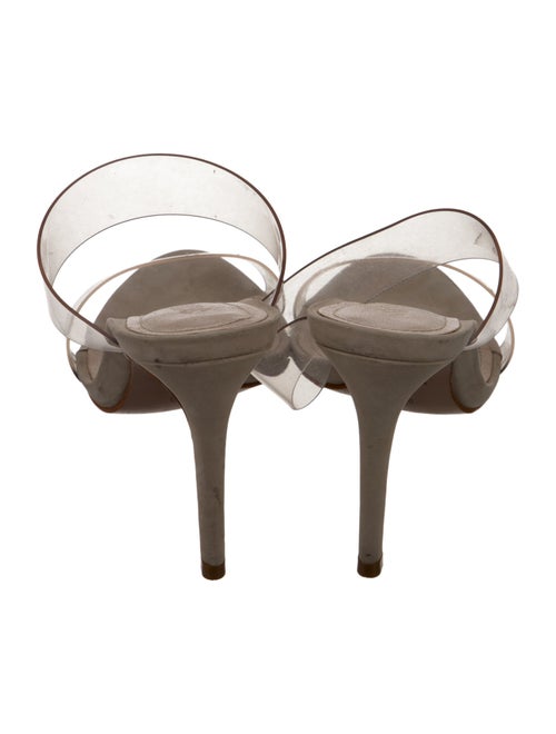 Schutz Leather Slides