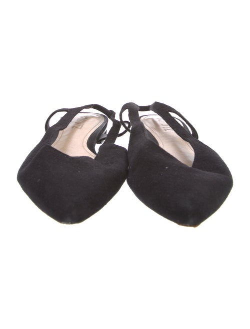 Schutz Suede Slingback Flats