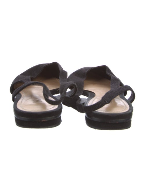 Schutz Suede Slingback Flats