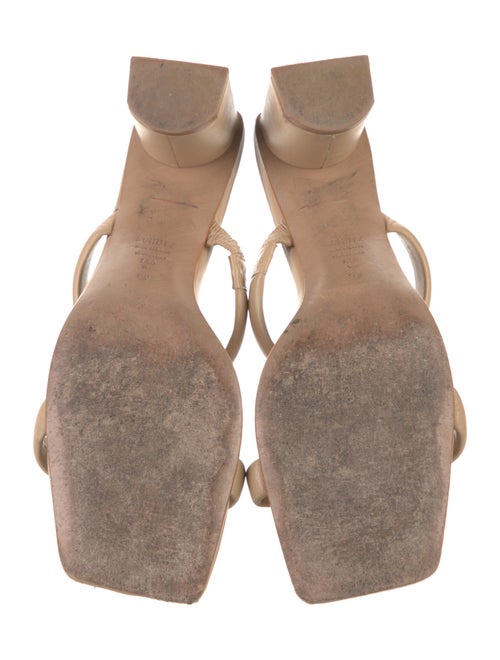 Schutz Leather Slides