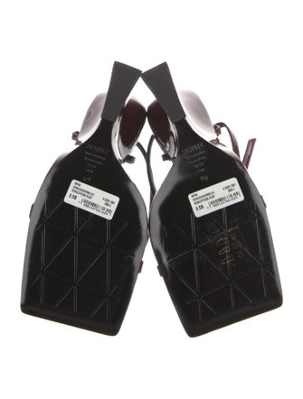 Schutz Patent Leather Sandals