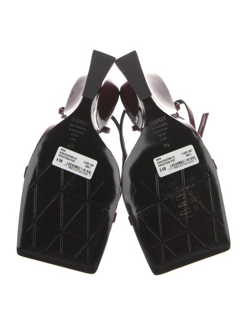 Schutz Patent Leather Sandals