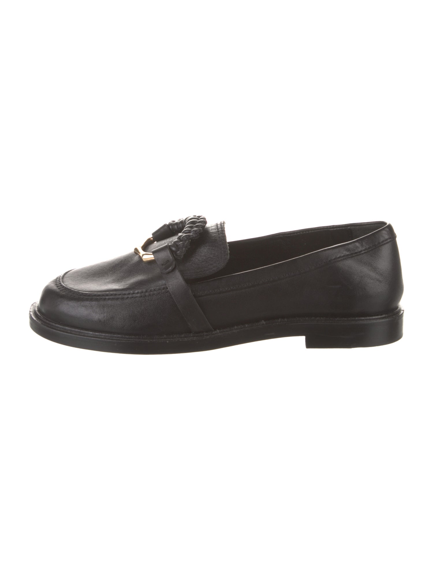 Schutz Leather Loafers