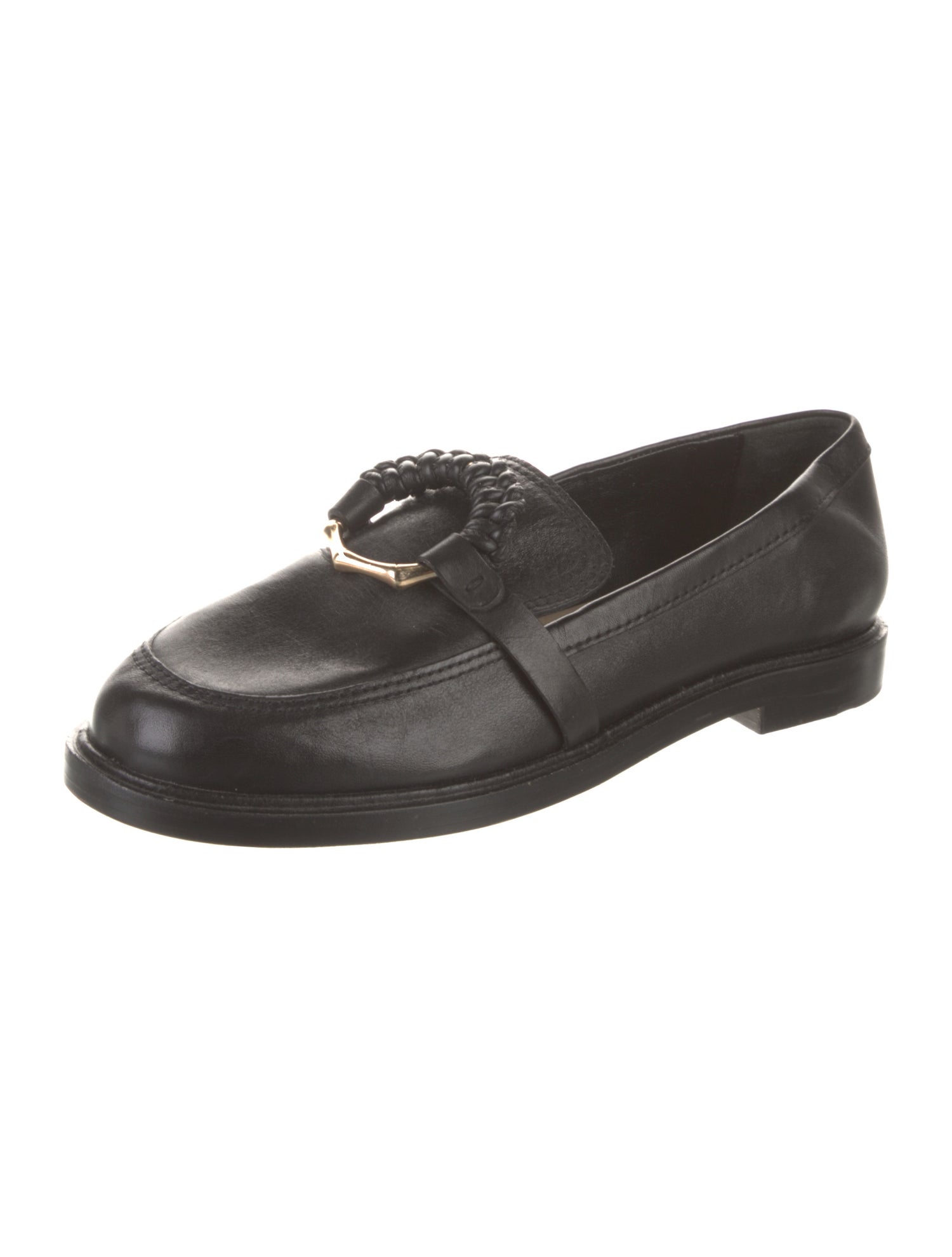 Schutz Leather Loafers