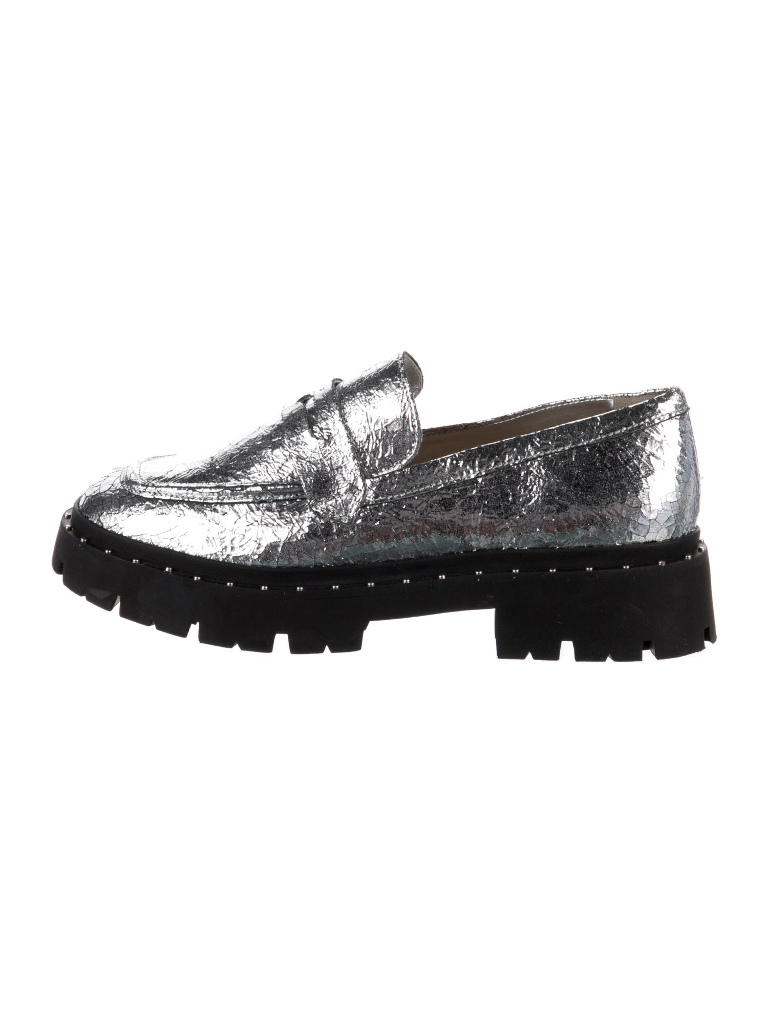 Schutz Leather Loafers