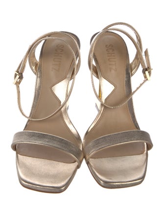 Schutz Leather Sandals