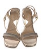 Schutz Leather Sandals