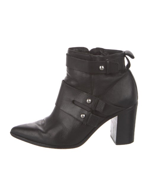 Schutz Leather Moto Boots