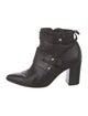 Schutz Leather Moto Boots