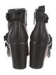 Schutz Leather Moto Boots