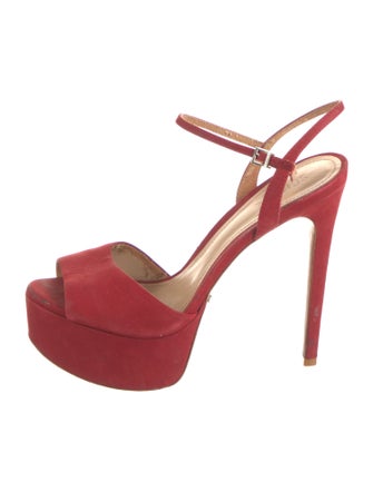 Schutz Suede Sandals