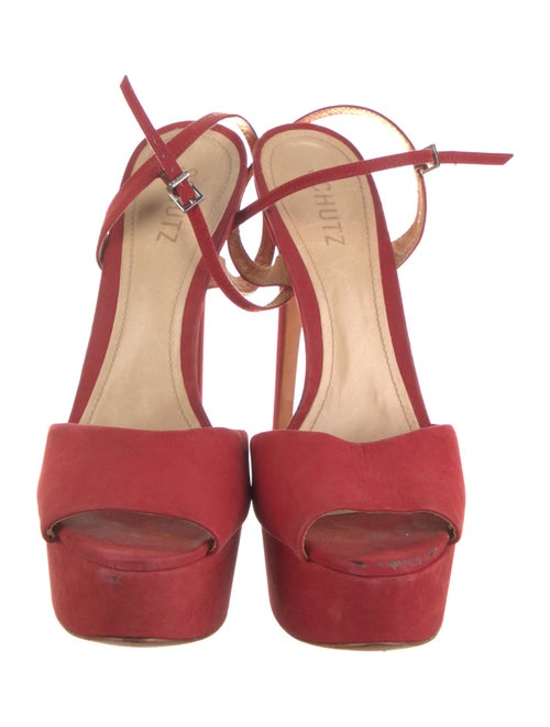 Schutz Suede Sandals