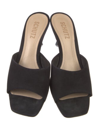 Schutz Suede Slides