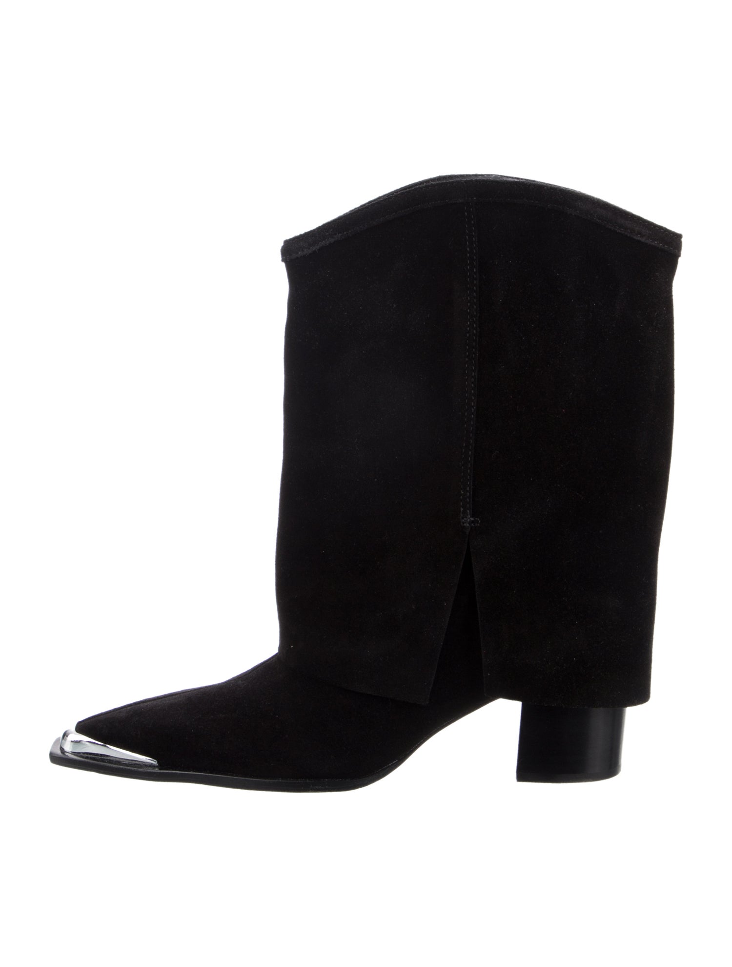 Schutz Suede Western Boots
