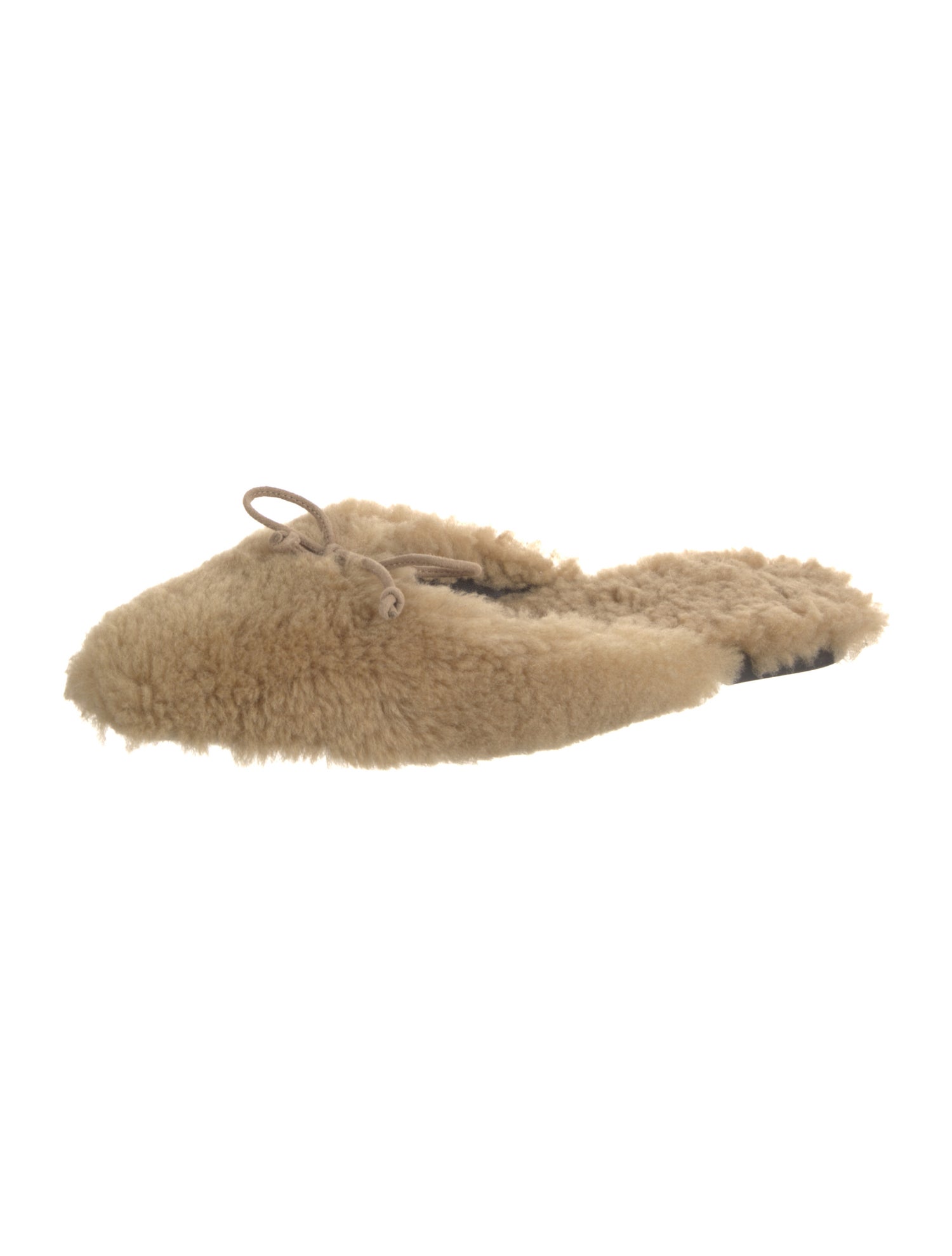 Schutz Faux Fur Flats