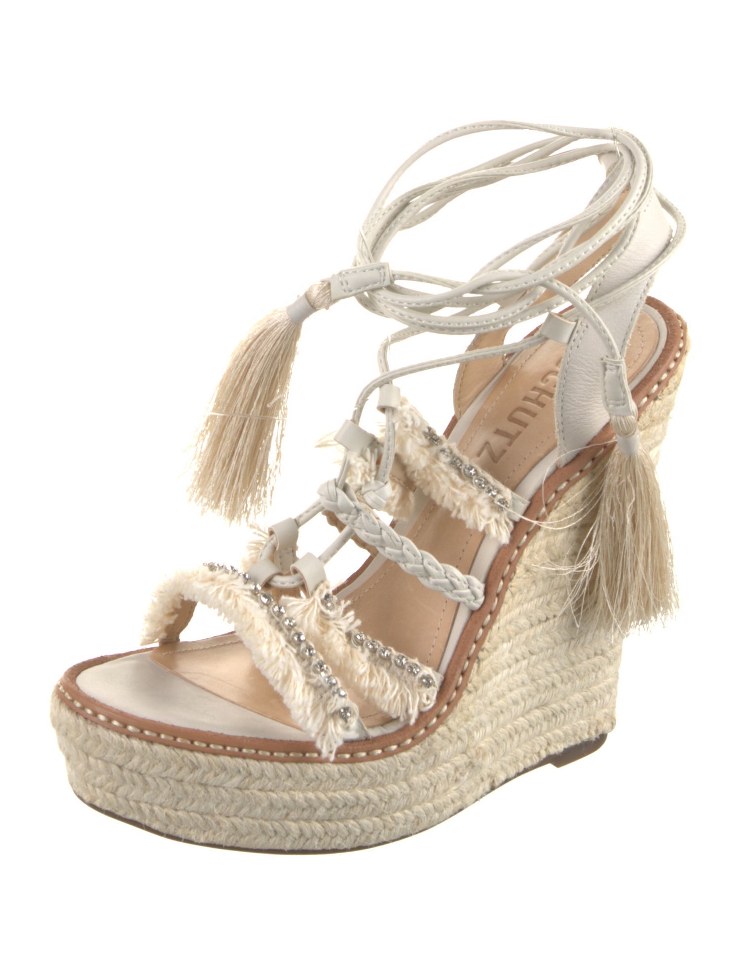 Schutz Leather Slingback Pumps