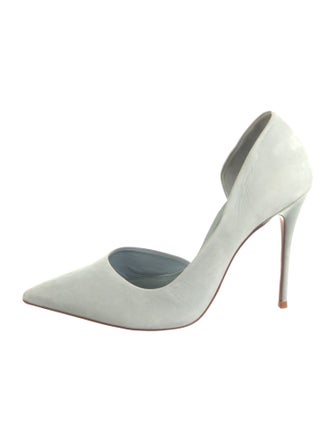 Schutz Suede D'Orsay Pumps
