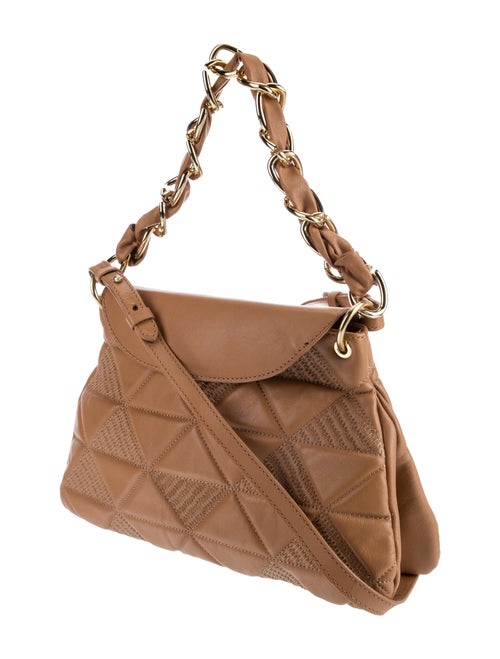 Schutz Leather Shoulder Bag