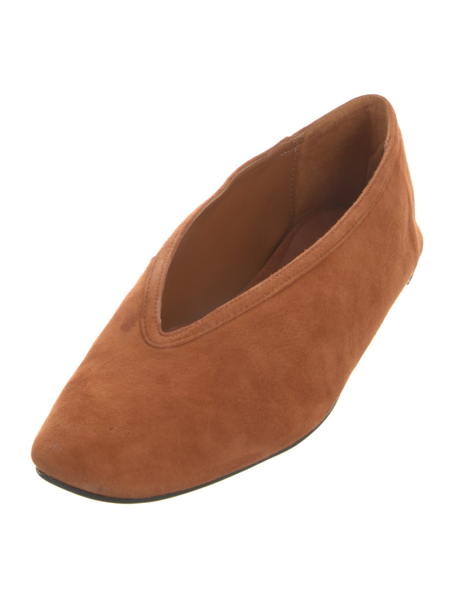 Schutz Suede Ballet Flats