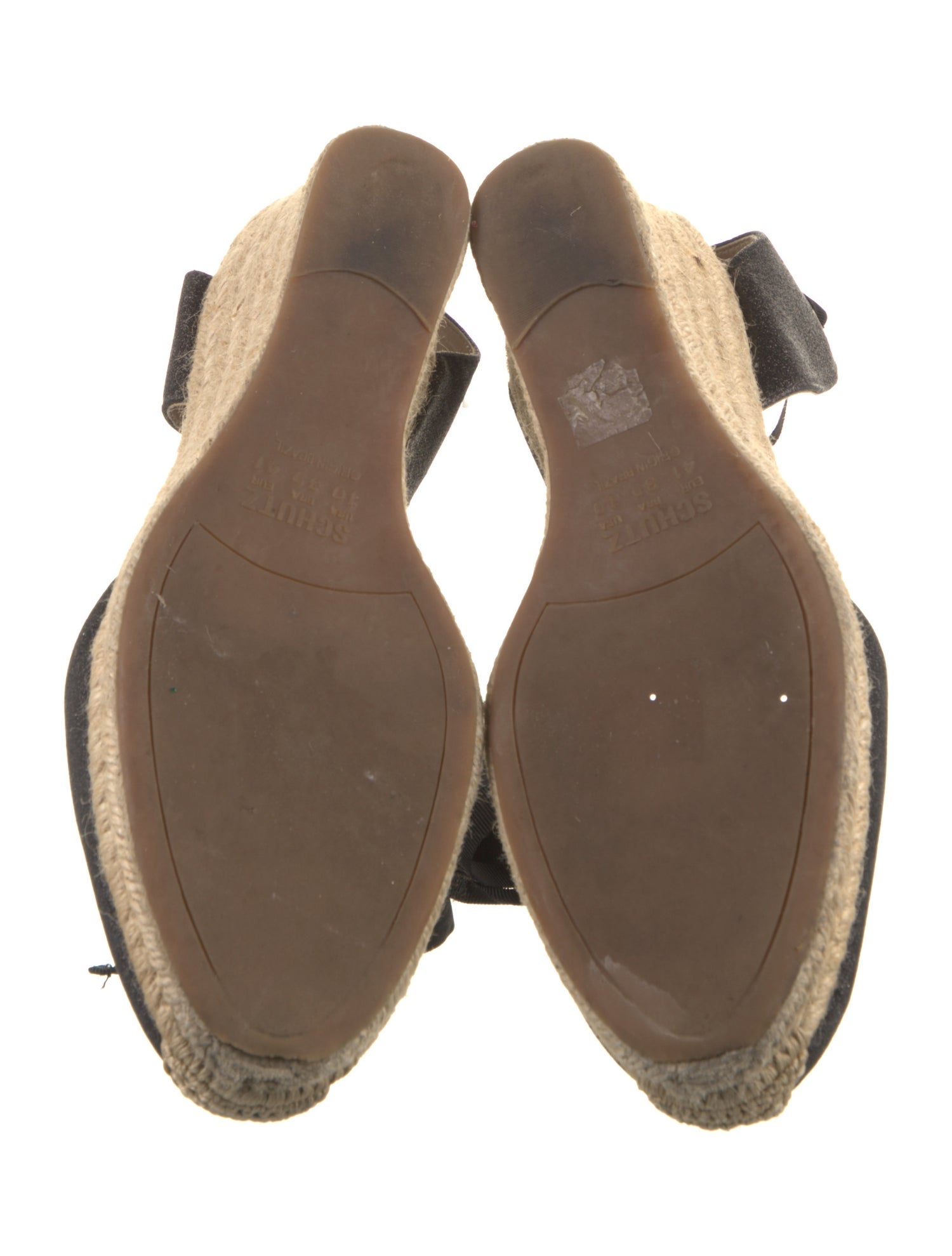 Schutz Suede Glitter Accents D'Orsay Pumps