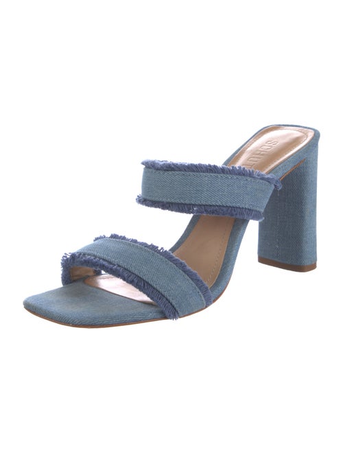 Schutz Denim Slides
