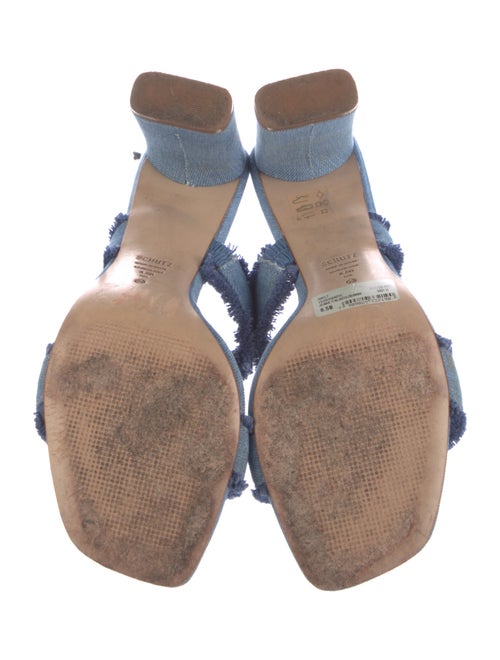 Schutz Denim Slides