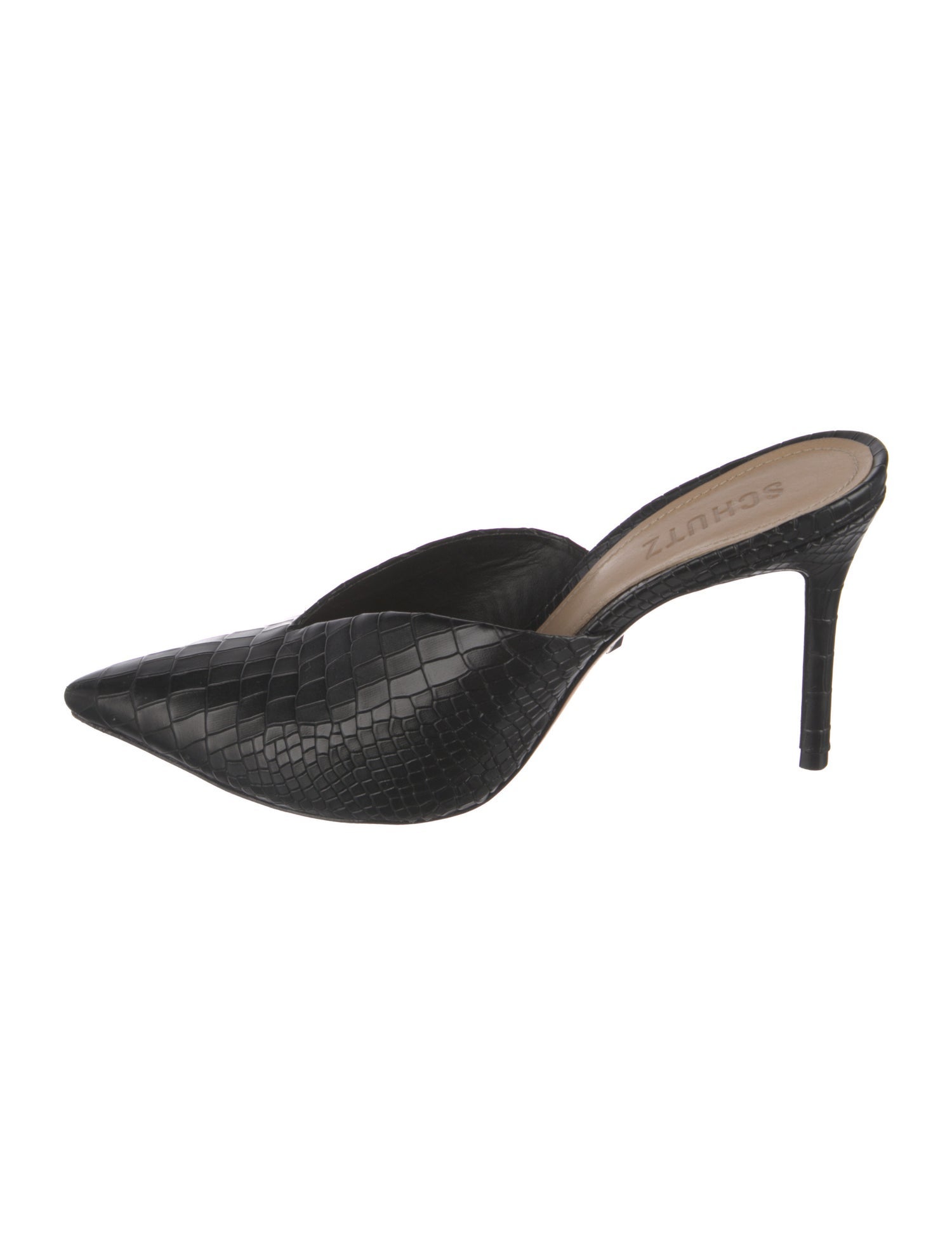 Schutz Leather Mules