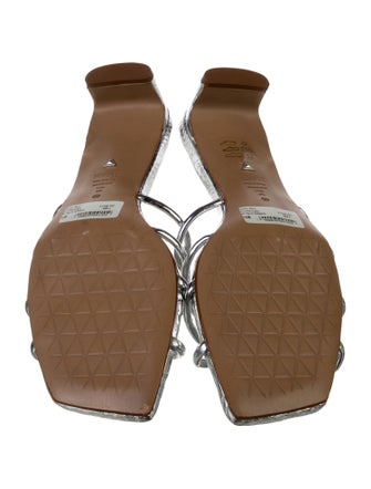 Schutz Leather Slides