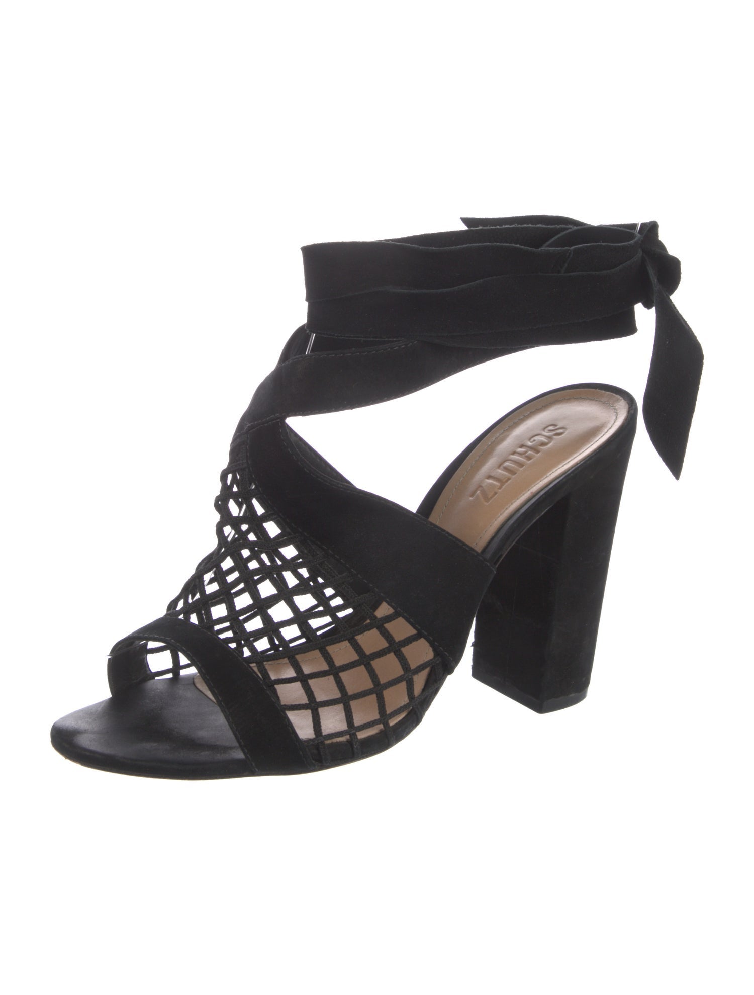 Schutz Suede Sandals