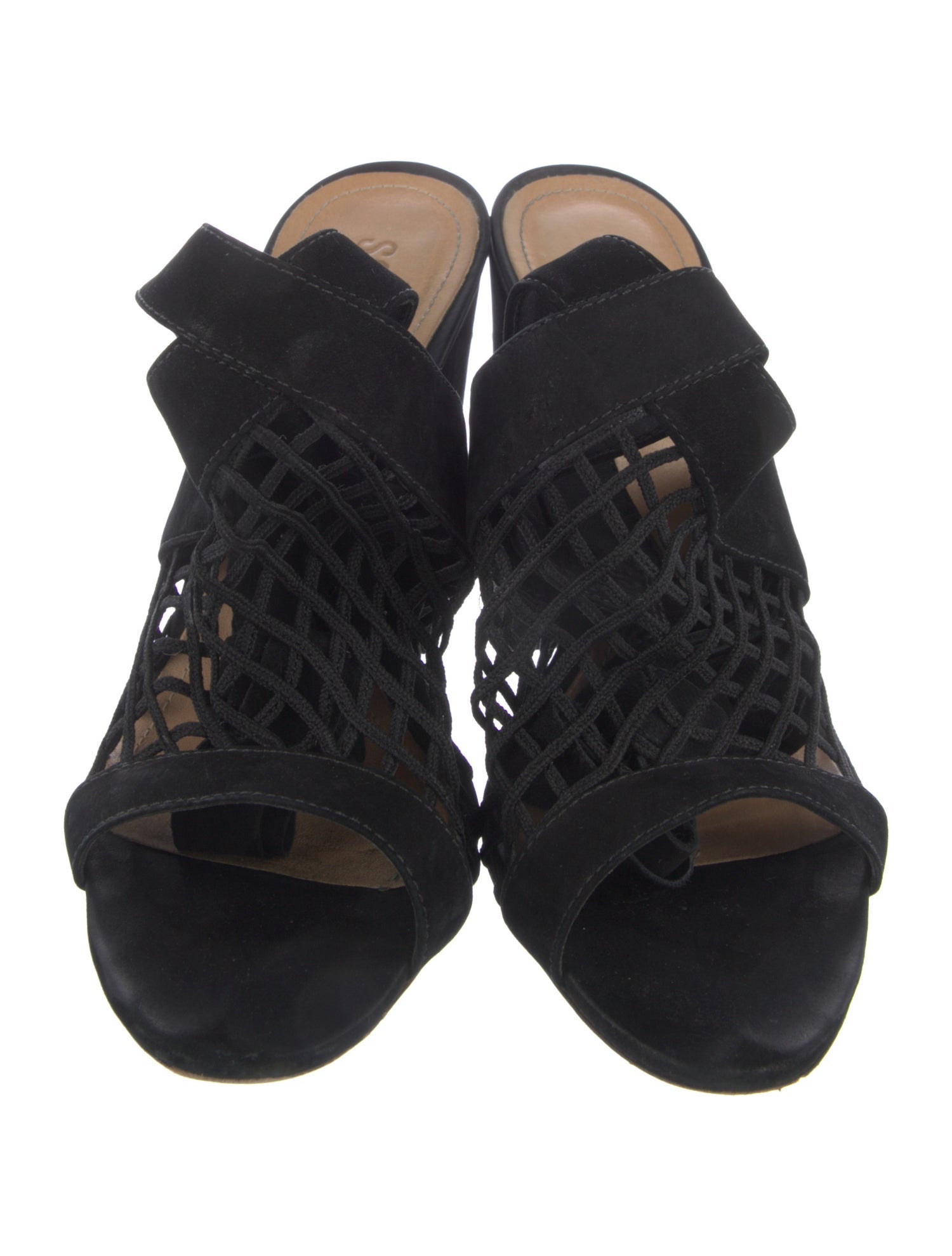 Schutz Suede Sandals