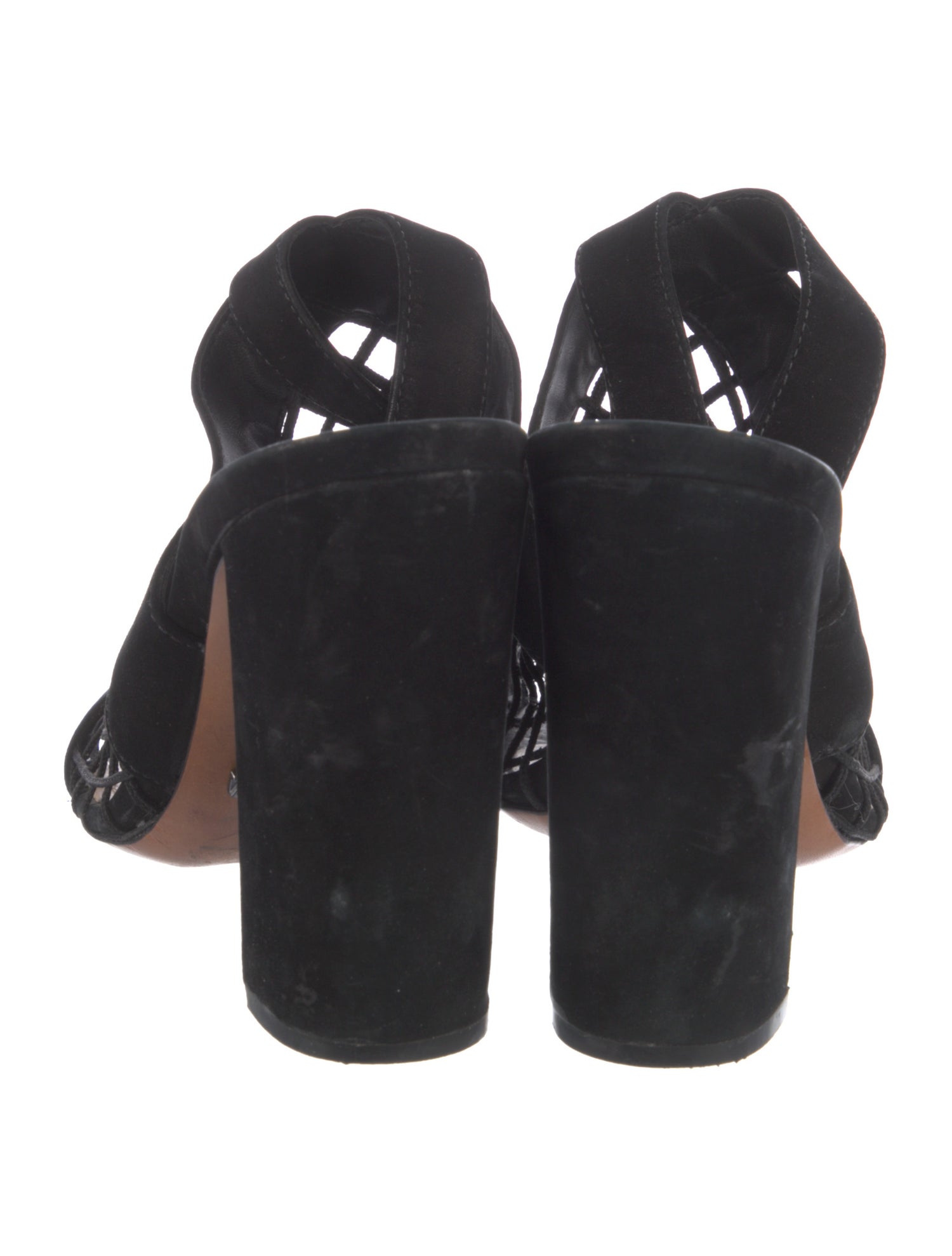 Schutz Suede Sandals