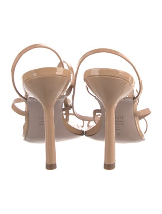 Schutz Patent Leather Sandals