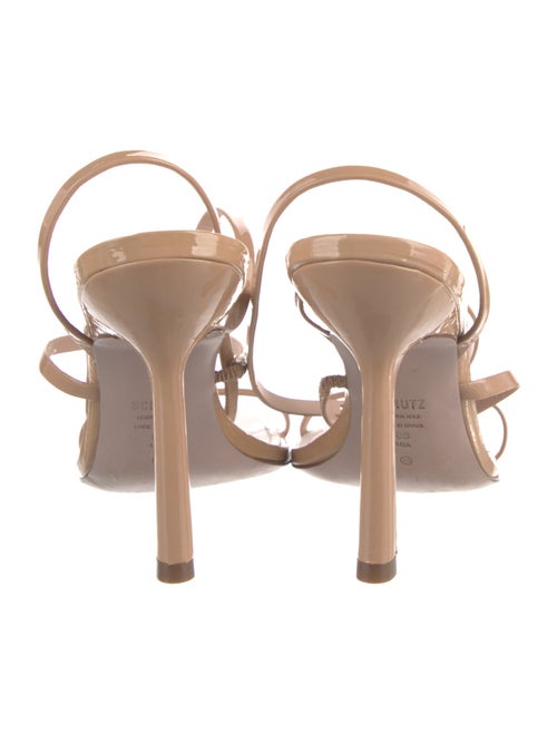 Schutz Patent Leather Sandals