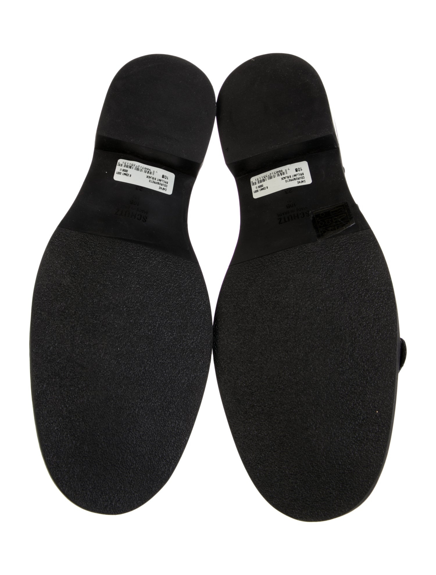 Schutz Leather Mary Jane Flats