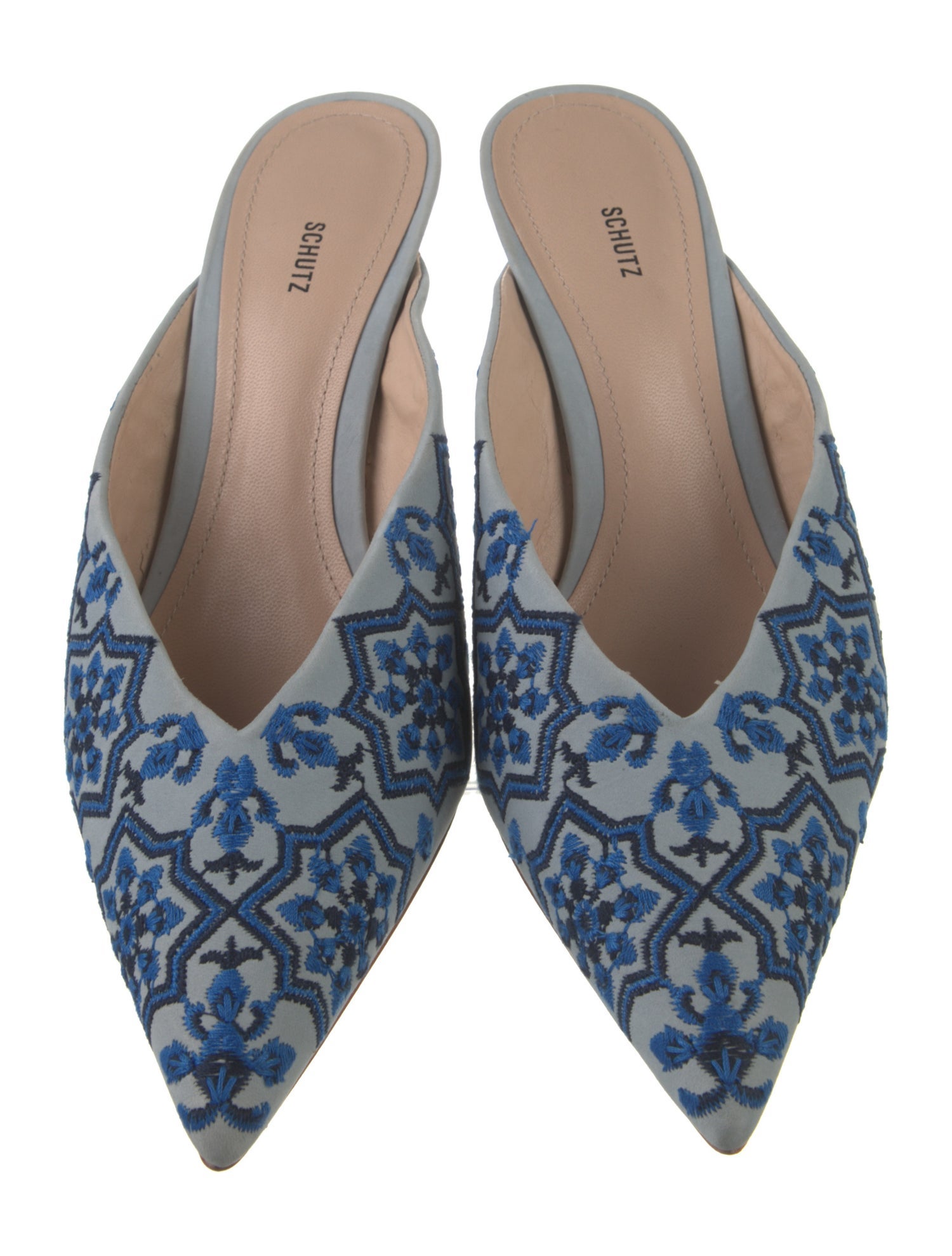 Schutz Printed Mules