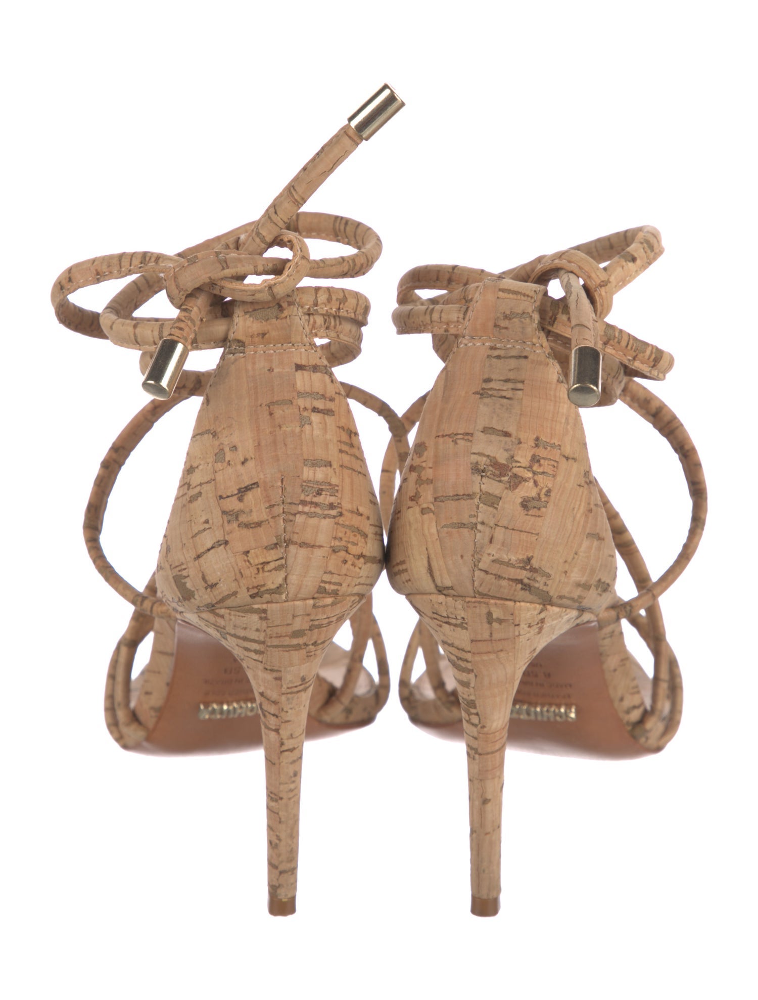 Schutz Animal Print Sandals