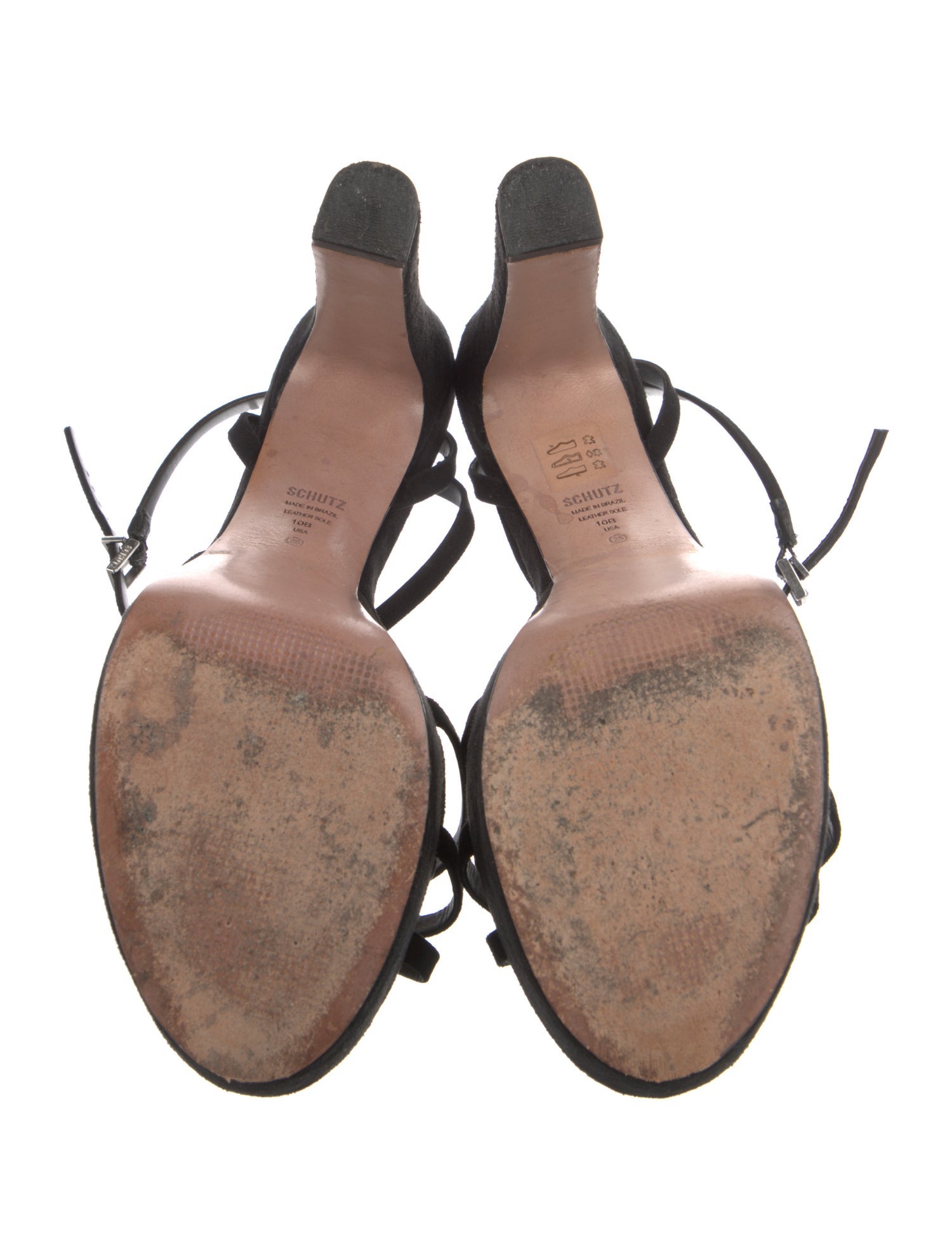 Schutz Suede Sandals