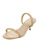 Schutz Leather Slingback Sandals