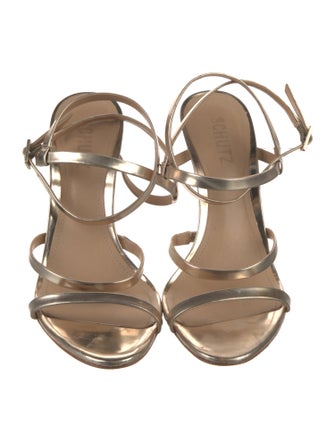 Schutz Leather Sandals