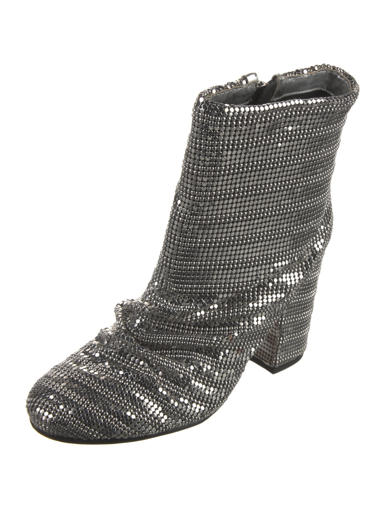 Schutz Metal Studded Accents Boots