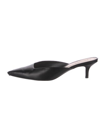 Schutz Leather Mules