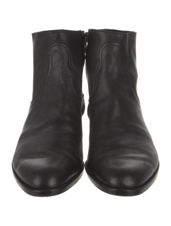 Schutz Leather Chelsea Boots