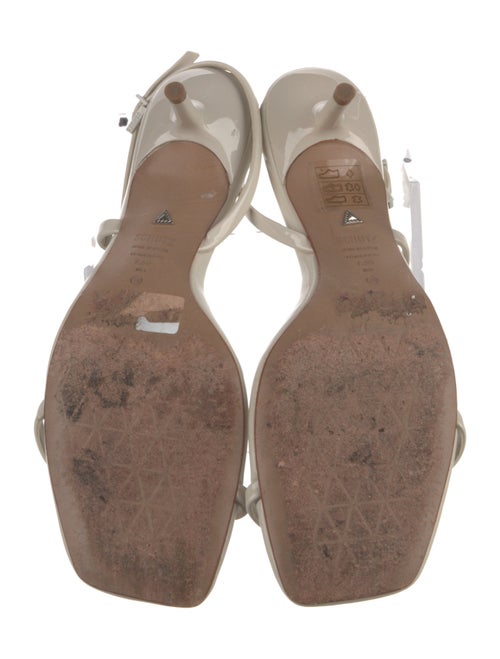 Schutz Patent Leather Slingback Sandals