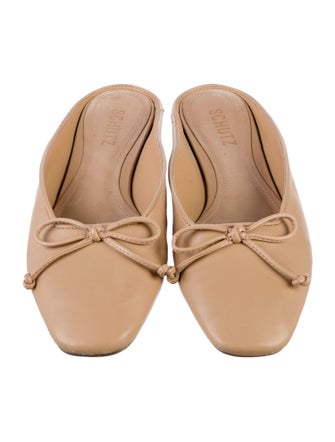 Schutz Leather Mules